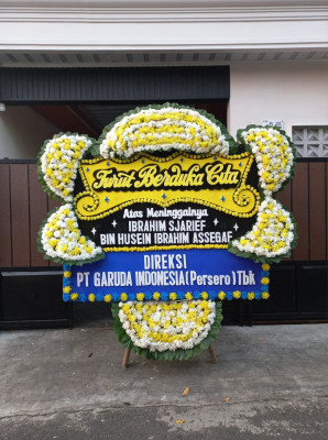 Papan Bunga Duka di Watang Soreang