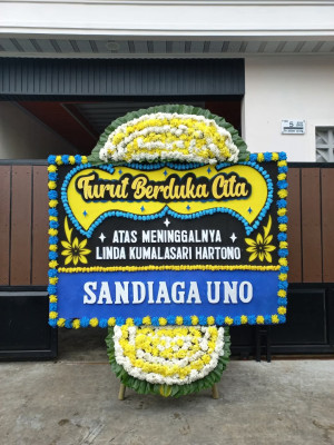 Papan Bunga Duka di Watang Soreang